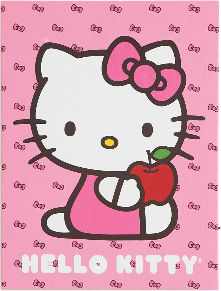 Hello Kitty with teddy bear